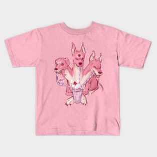 Strawberry Cerberus Kids T-Shirt